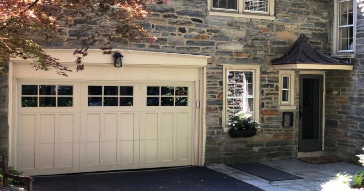 a house with a garage in Norristown PA