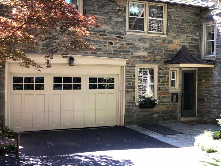 a house with a garage in Norristown PA