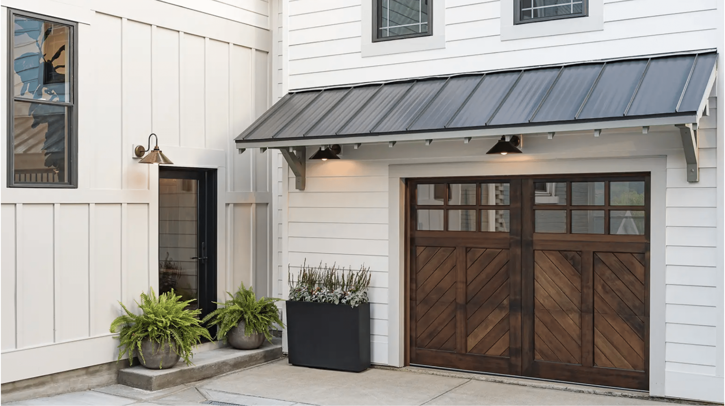 Reserve® Wood Custom garage door from The Jaydor Company