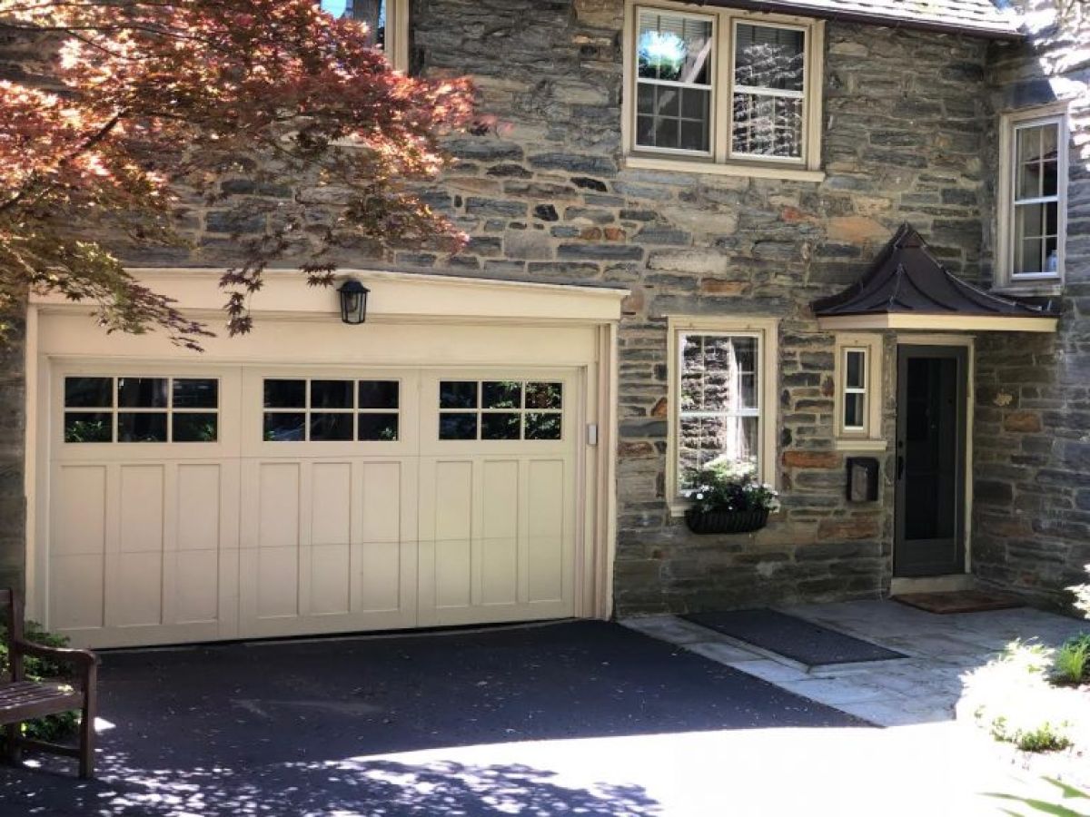 a house with a garage in Norristown PA
